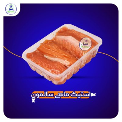 استیک ماهی سالمون 3 کیلویی