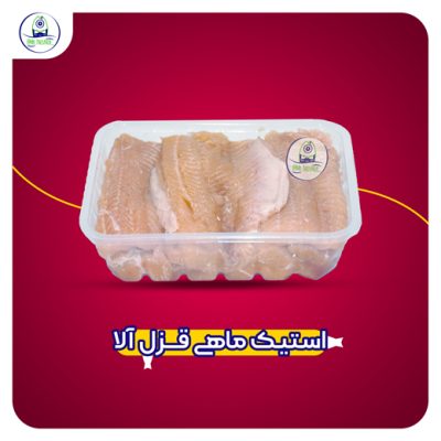 استیک ماهی قزل آلا 5 کیلویی